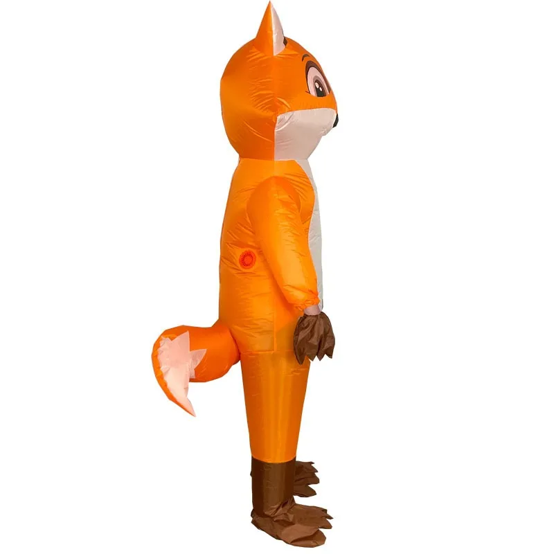 Fox Inflatable Costume Cartoon Character Mascot Outfit for Parties Animal Performance Cross-Border Amazon Comedy Prop