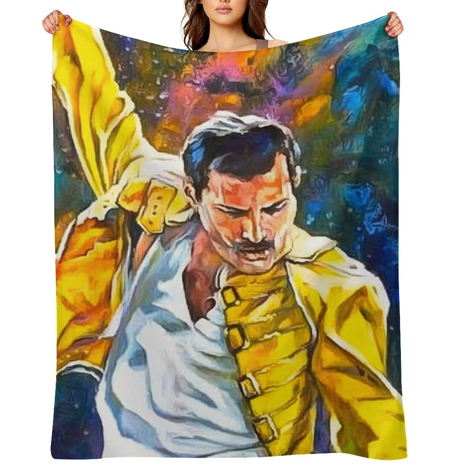 

freddie Throw Blanket Sofa Throw Travel wednesday decorative Blankets