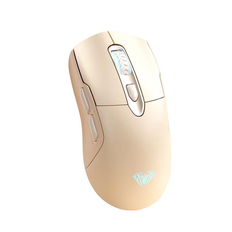 Aula Sc525 ماوس ألعاب الألعاب ماوس لاسلكي 9-مفاتيح ثنائي الوضع Rgb تأثير الضوء Dpi قابل للتعديل ألعاب الكمبيوتر اللوحي ملحقات الكمبيوتر المحمول