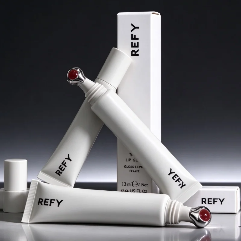 Hot Brand Brand REFY Lipstick with High Gloss Mirror Finish Moisturizing and Non Sticky Nourishing Lips Sheer Lip Gloss Product