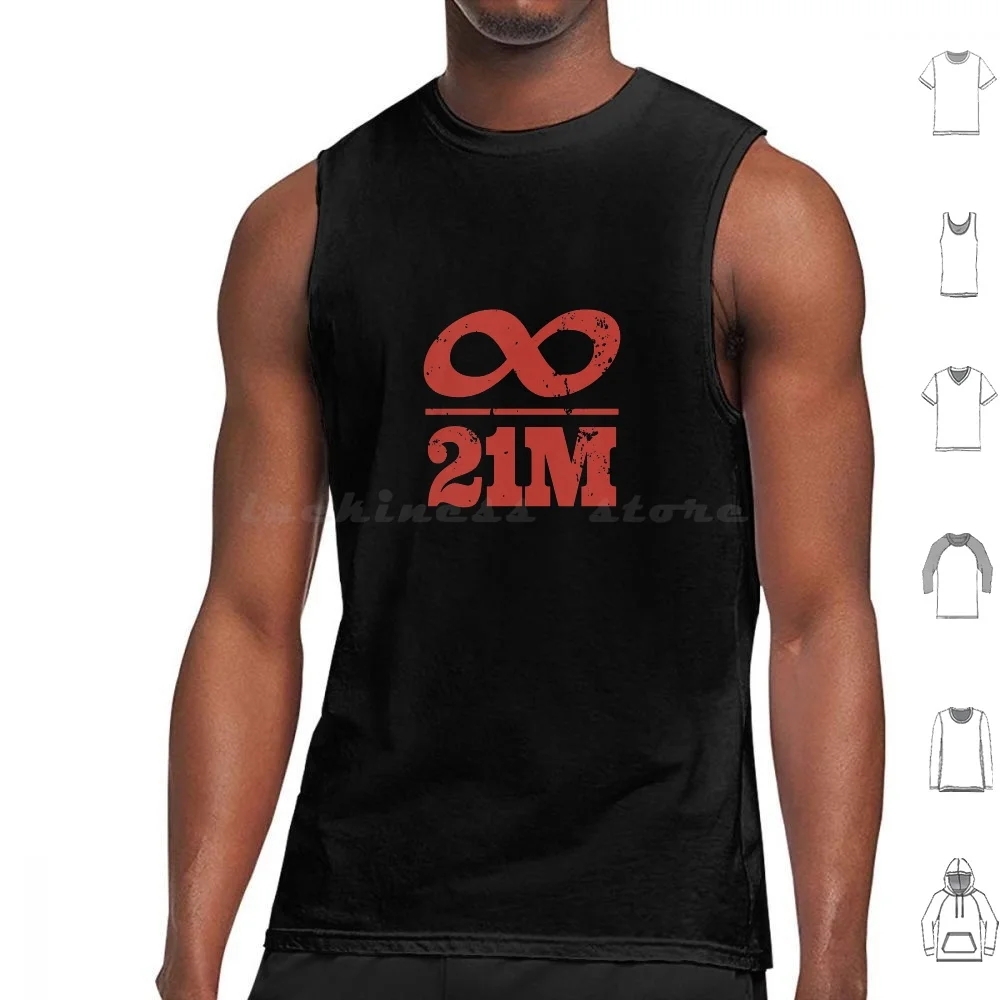 Bitcoin Infinity Divided By 21 Million Tank Tops Vest Sleeveless Bitcoin Infinity Bitcoin Bitcoin Hodler Btc Cryptocurrency