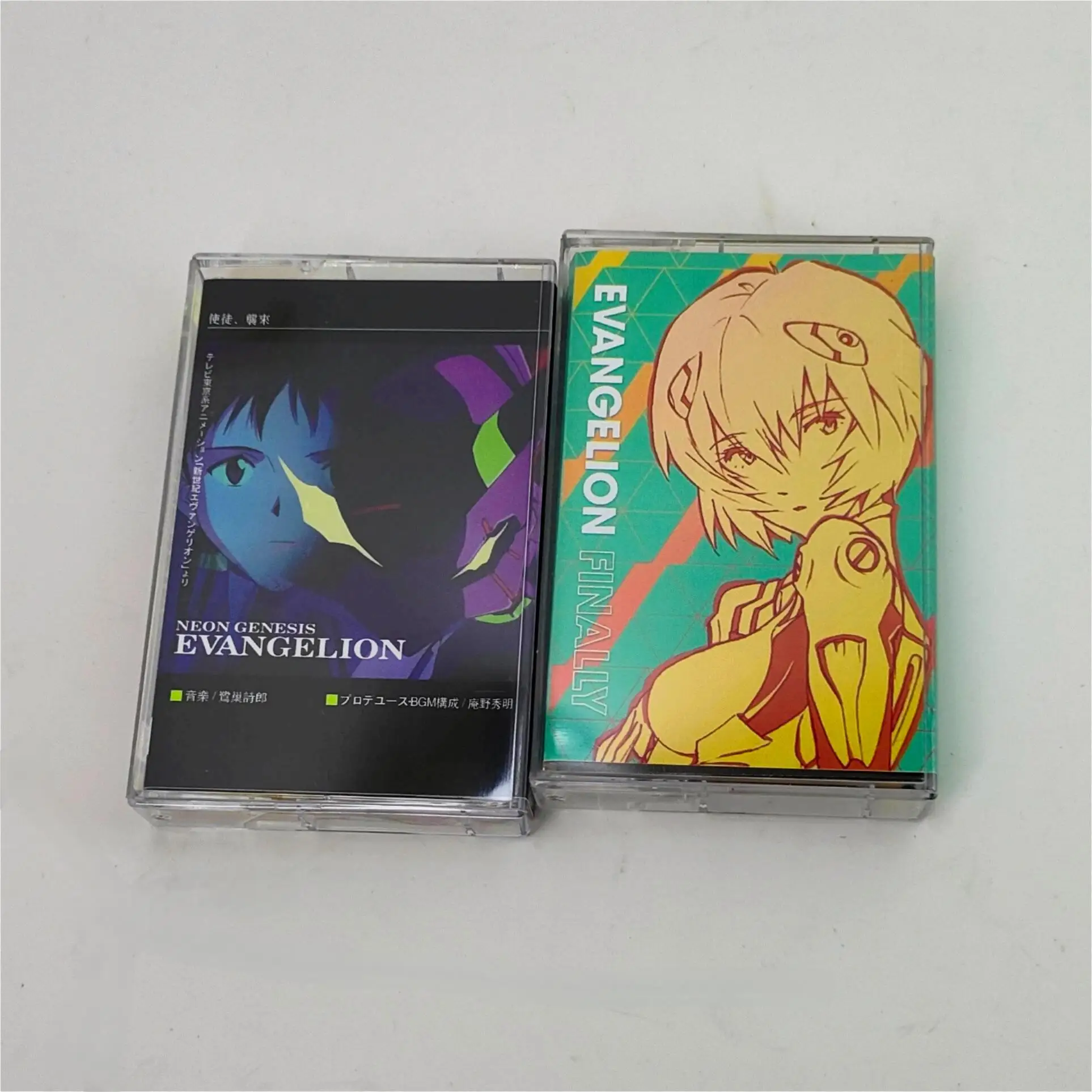 NEON GENESIS EVANGELION EVA Utada Hikaru Music Tape Greatest Hits OST Album 6Pcs Cassettes Cosplay Recorder Car Soundtracks Box