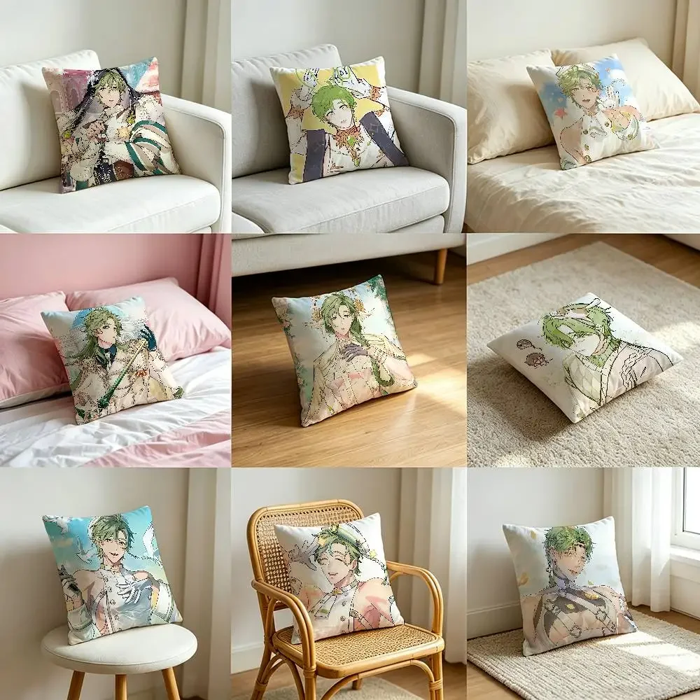 O-Olivine Nu Carnival Customizable Square Pillowcases, Stylish And Soft, Perfect For Beds, Cars, And Sofas.