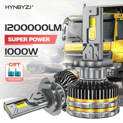 HYNBYZJ-Lampe de Sauna à LED pour Camion, Alimentation 24V, H7, Canbus H1, H3, H4, H11, 9005, HB3, 9006, HB4