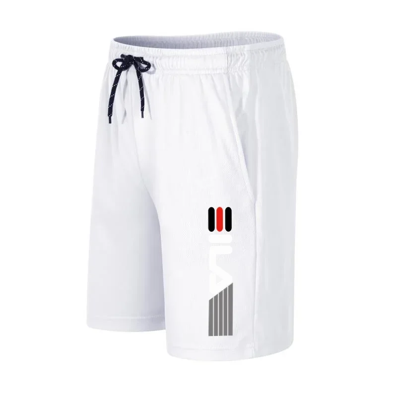 Men's Running Shorts Casual Sports Breathable Mesh Quick Dry Shorts Outdoor Hiking Clothing Fitness Quick Dry Drawstring Shorts image 6