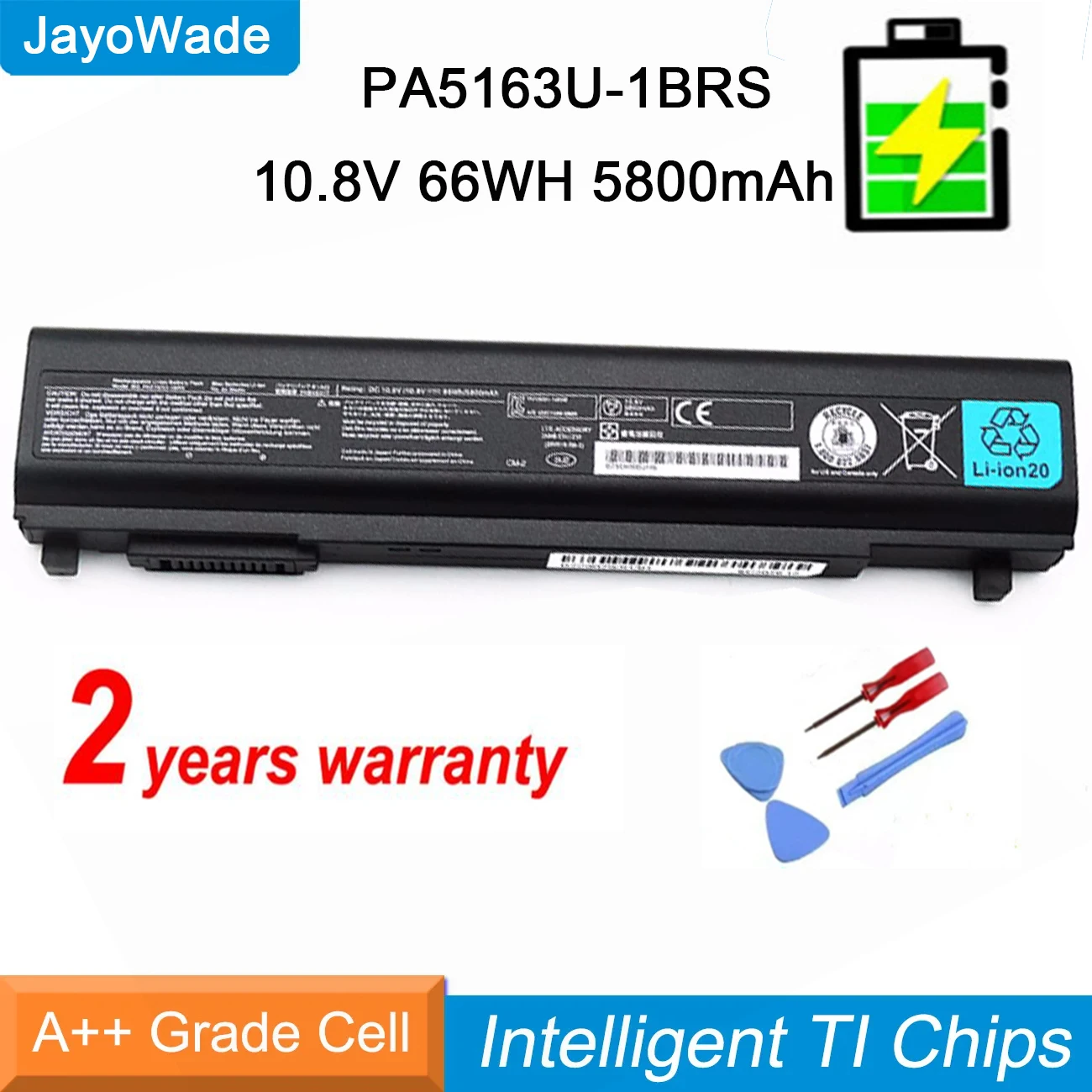 

Factory 10.8V 5800mAh PA5162U-1BRS PA5163U-1BRS Laptop Battery for Toshiba Portege R30 R30-A PA5162U PABAS277 PA5163U PABAS278