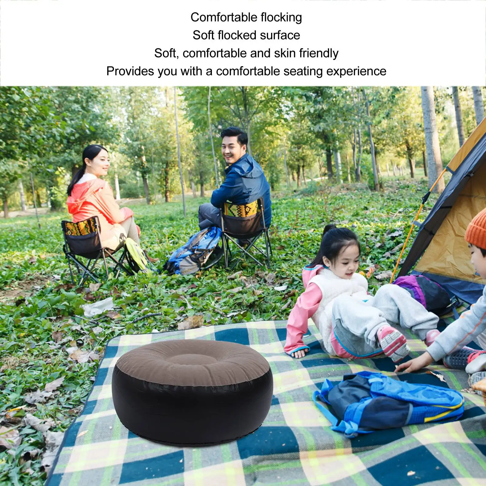 Inflatable Flocking Stool Mult - Outdoor Furniture Designer recension och pris