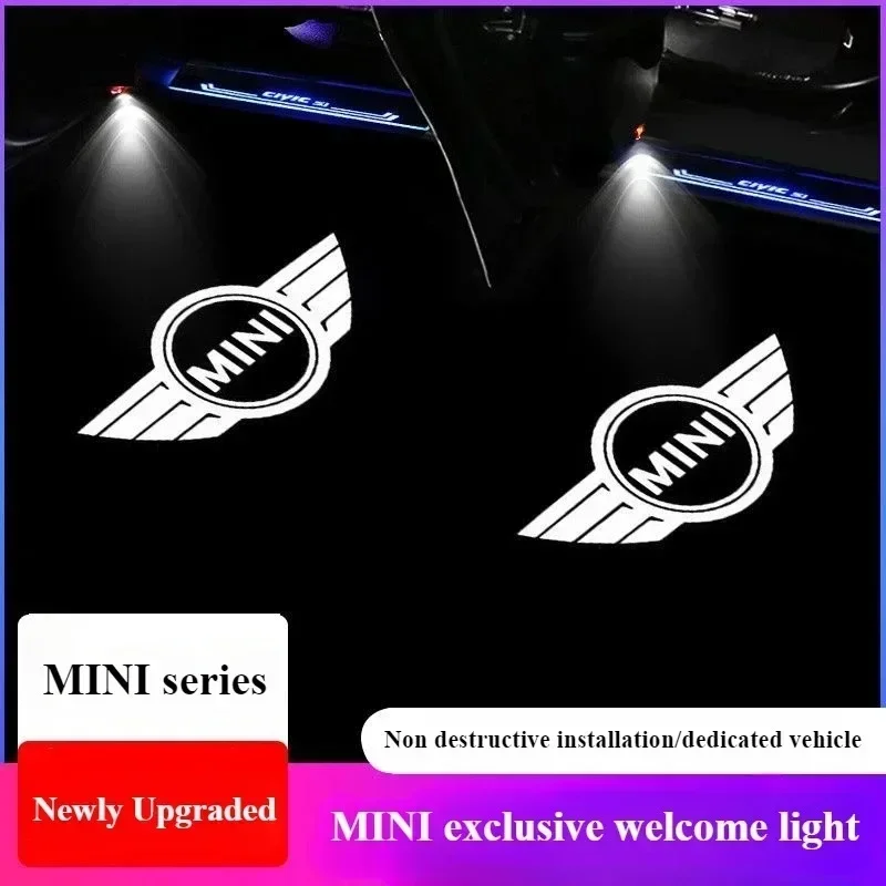 

LED Light Car Door Projector Car Welcome Light For BMW Mini Cooper Works R55 R56 R50 R53 R60 R61 F54 F55 F56 F60 Car Accessories