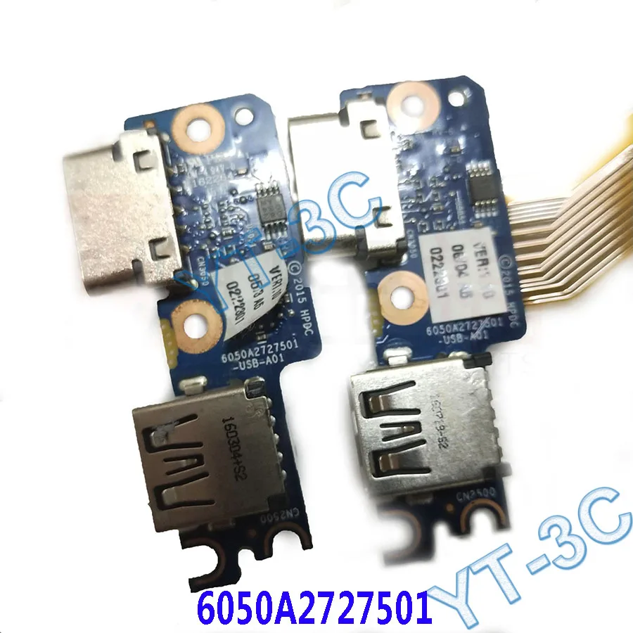 1PCS New Laptop USB Board Built-in VGA Interface Board For HP EliteBook 840 G3 G4 6050A2727501