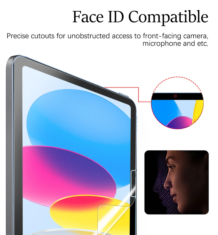 2 Stück Papiergefühl wie Displayschutzfolie für iPad 11. Generation 10. 9. 8. 7. 6. 5. 4. 3. 2. 11 A16 Film ohne Glas – Detail 7