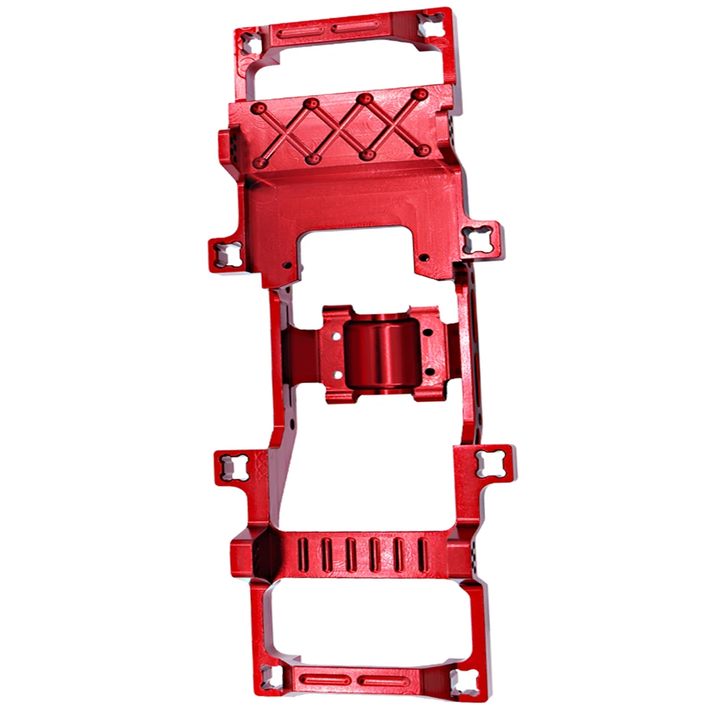 RCGOFOLLOW 1pcs Aluminum Alloy Strong Car Frame For 1/24 Chassis Frame FMS FCX18 FCX24 RC Car Part RC Car Accessories Titanium