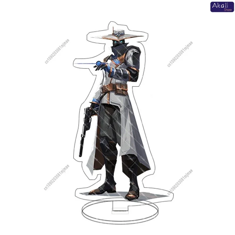 Valorant Acryl-Standfigur, Spielfigur, Schreibtischdekoration, Sammlerstück, Modell, Display, Ornament, Geschenk für Fans