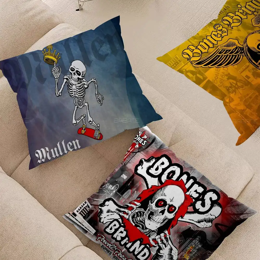 

P-Powells P-Peraltas Pillow Covers Cartoon Sofa Decorative Home Double-sided Printing Short Plush Cute Cushion Cover