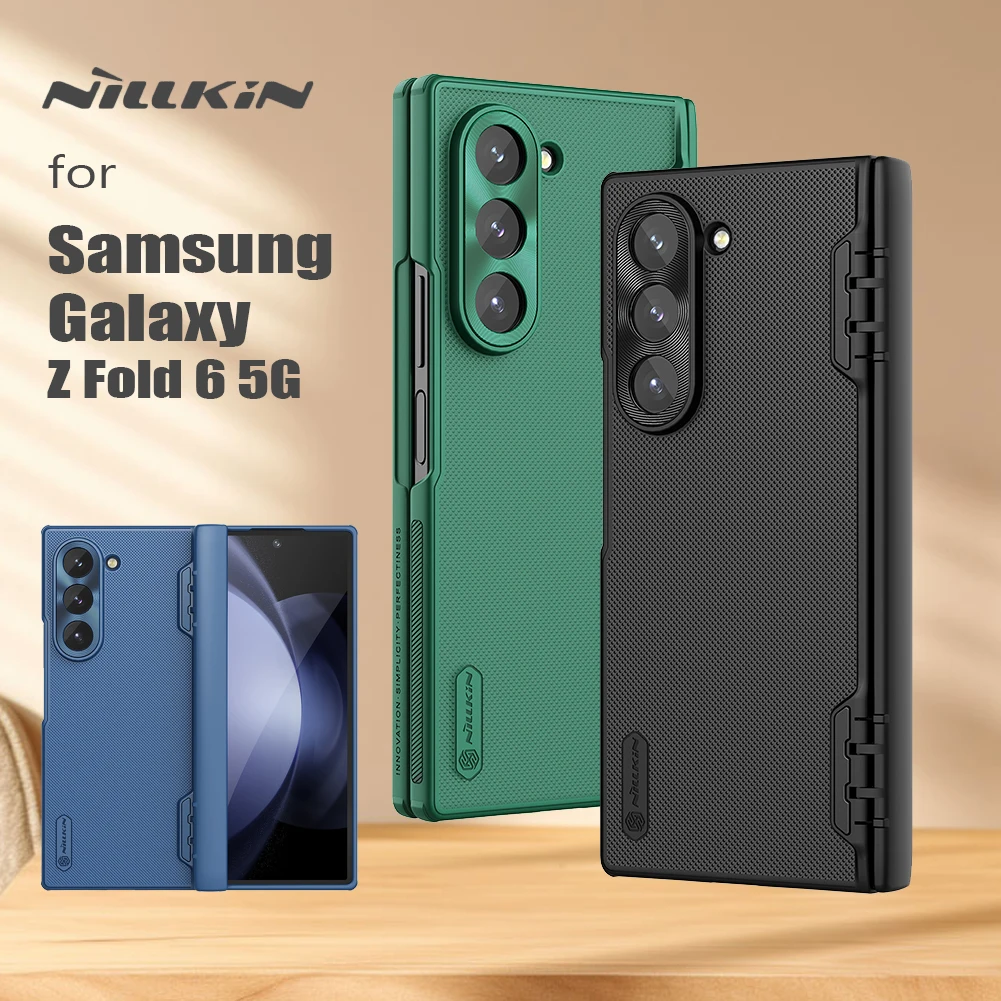 For Samsung Galaxy Z Fold 6 5G Case Nillkin Super Frosted Pro Shockproof Matter Back Cover for Samsung Galaxy Z Fold 6