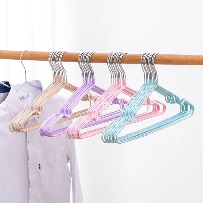 10/20pcs  40cm Hanger  Copper Gold Metal Clothes Shirts Hanger with Groove, Heavy Duty Strong Coats Hanger, Suit Hanger