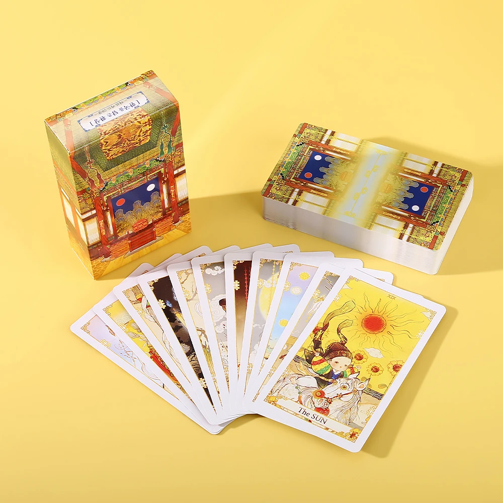 Think of Tarot Cards – Ein 78-Karten-Deck für die Tarot-Fantasie-Wahrsagerei