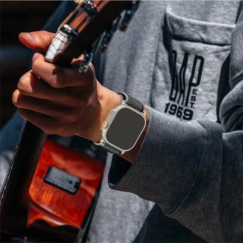 حزام حلقة درب للساعة ، الفرقة ، 49 ، 44 تفاحة ، 40 ، 45 ، 41 ، 38 ، 42 ، 46 ، سوار كورا ، iWatch Ultra Series 10 ، 9 ، 8 ، SE ، 7 ، 6 ، 4