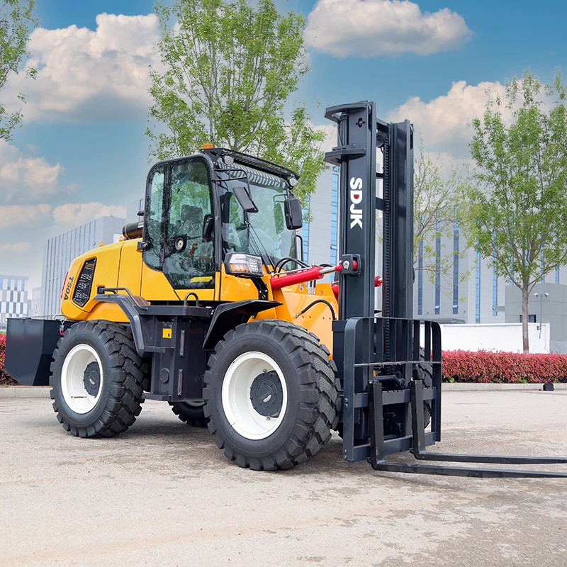 Multi Directional Forklift Off Road 3.5t Integrated Four-Wheel Drive Off-Road Forklift Fork Lift Off-Road Forklifts