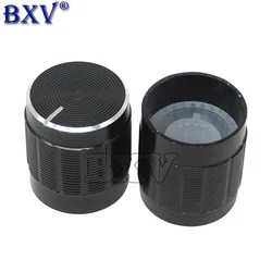 10PCS Aluminum Alloy 13*17mm 15*17mm Potentiometer 13*17 15*17 Knob Rotation Switch Volume Control Knob Black Silvery