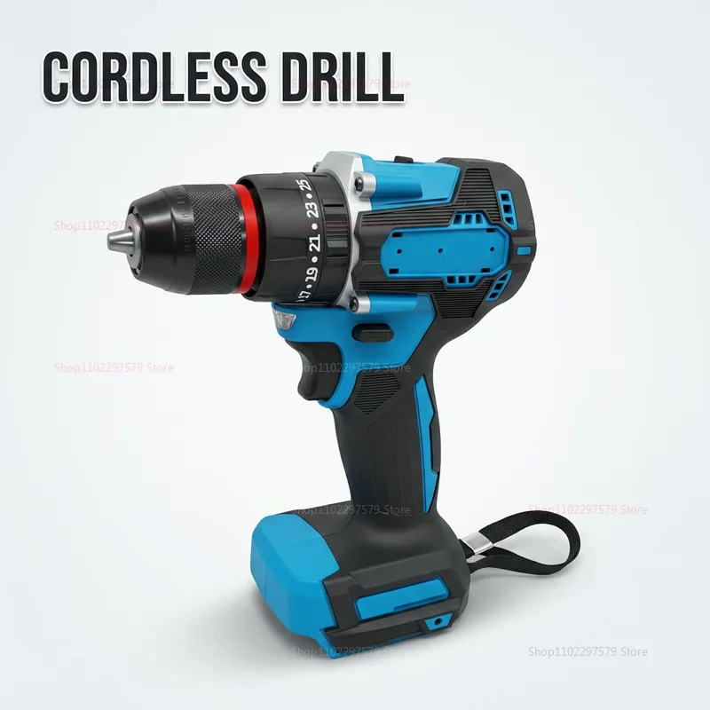 10MM Brushless Electric Impact Drill 25+3 Torque Cordless Screwdriver Hammer Drill for 18V Battery Home DIY Tools Electric Drill