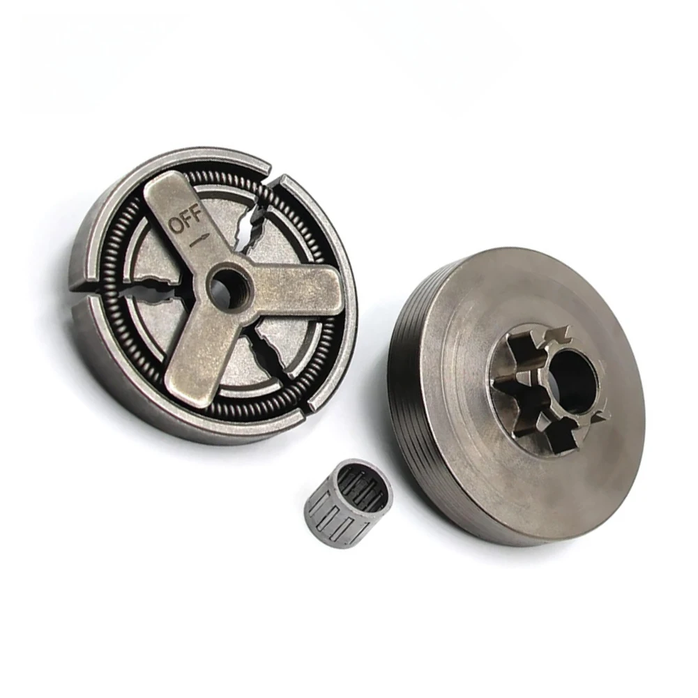 

Metal Clutch Drum and Needle Bearing for Chinese Chainsaw Models 4500 5200 5800 Aftermarket Part for Efficient Operation