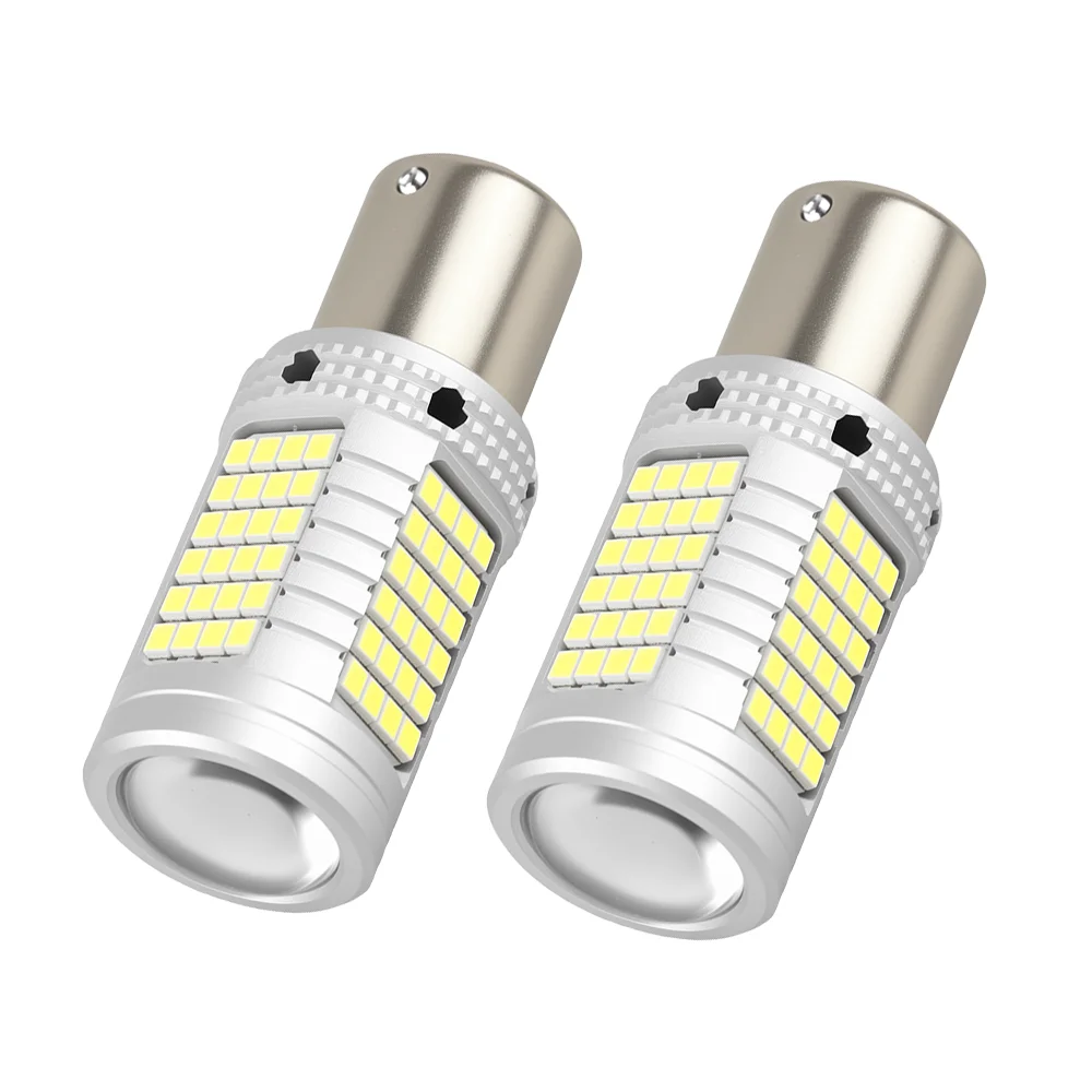 

2x 1156 BA15S P21W BAU15S PY21W LED 1157 BAY15D P21/5W Bulb 7440 W21W 3157 7443 W21/5W Super Bright Turn Signal Car Light