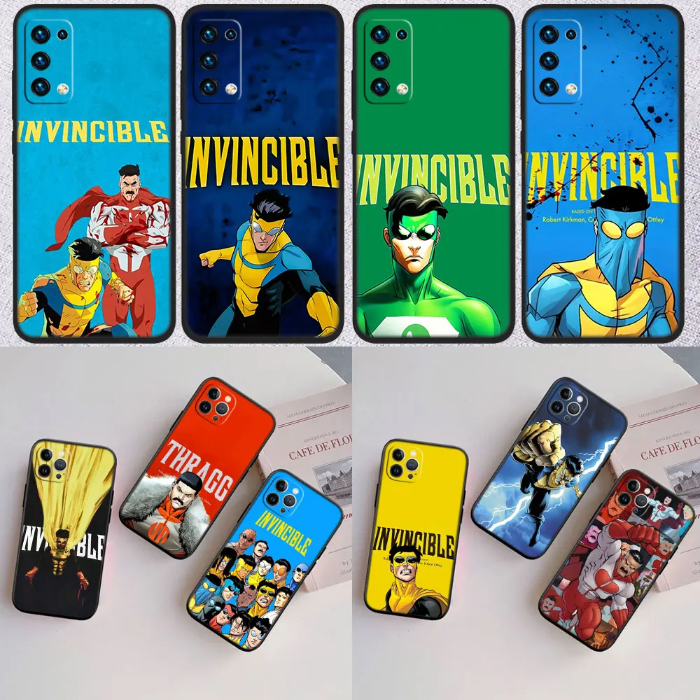 AR46 I-Invincibles Case for Samsung Galaxy A11 A12 A13 A15 A52S A53 A55 A56 A70 A71 A72 A73 F06 F16 F56 S10 Plus S10e