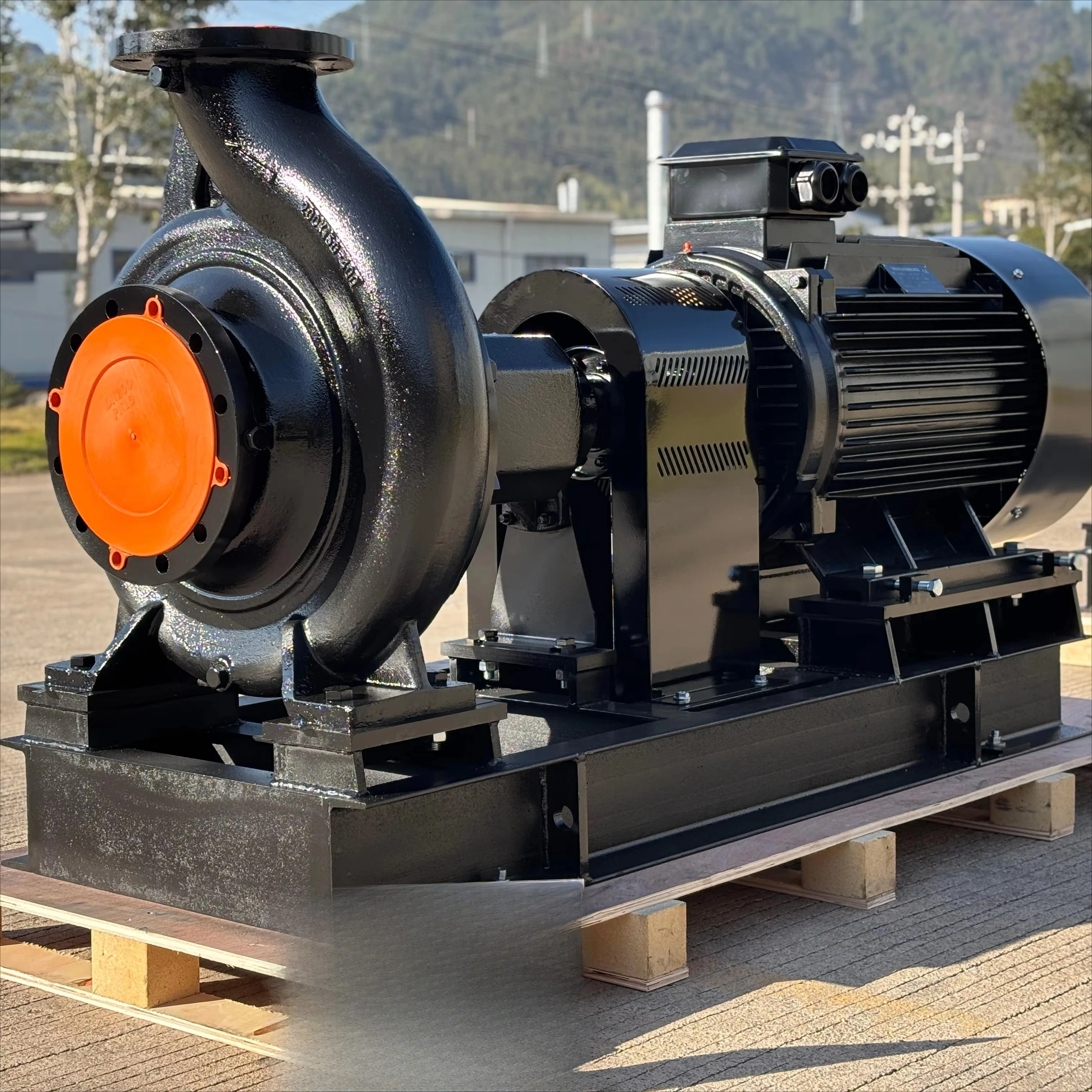 Heavy Duty High Flow High Pressure Stainless Steel Cast Iron Agriculture Single Stage End Suction Horizontal Centrifugal OEM