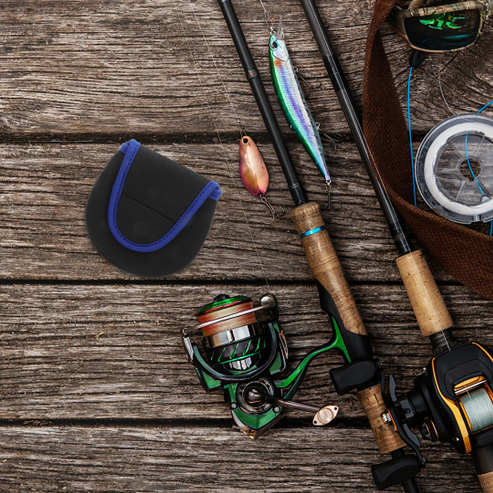 

Fishing Reel Protective Case High Quality Material Abrasion Resistant Stylish Design Easy to Carry and Store Fishing Reel