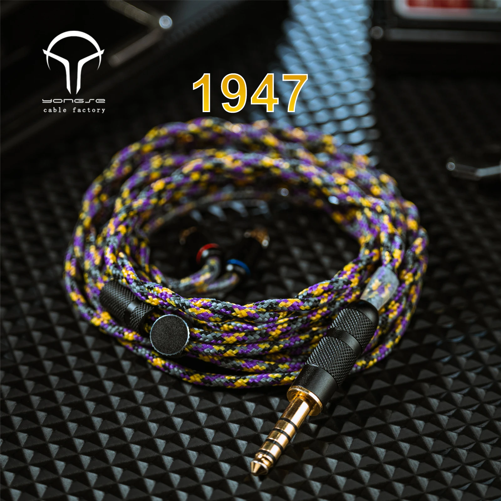 Yongse-Cabo De Fones De Prata Banhado, Único Cobre De Cristal, Nova Chegada, 1949