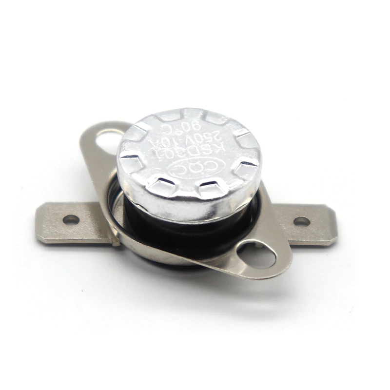 KSD301 250V 10A Normally Open/Normally Close NO Thermostat Temperature Thermal Control Switch DegC 0-95Celsius Degree water dis