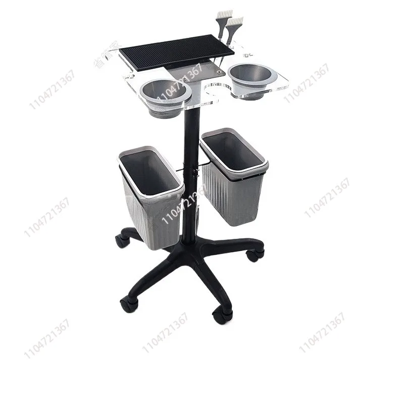 

Hair salon special barber shop special cart thickened acrylic material hair dyeing console