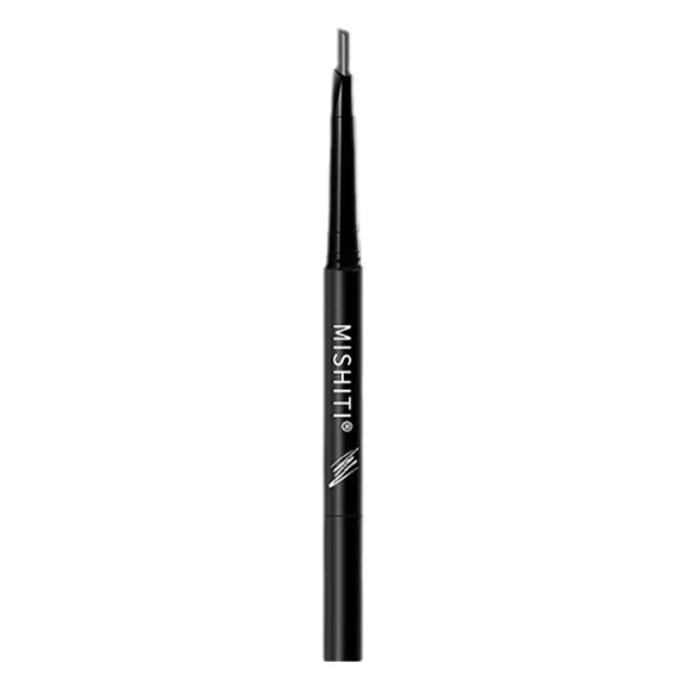 1Pc Fijne Wenkbrauw Potlood Met Dubbele Kop Automatische Pen Wenkbrauw Make-Up Make-Up Één Lijn Potlood Vrije Waterdichte Rotatie En B4b6