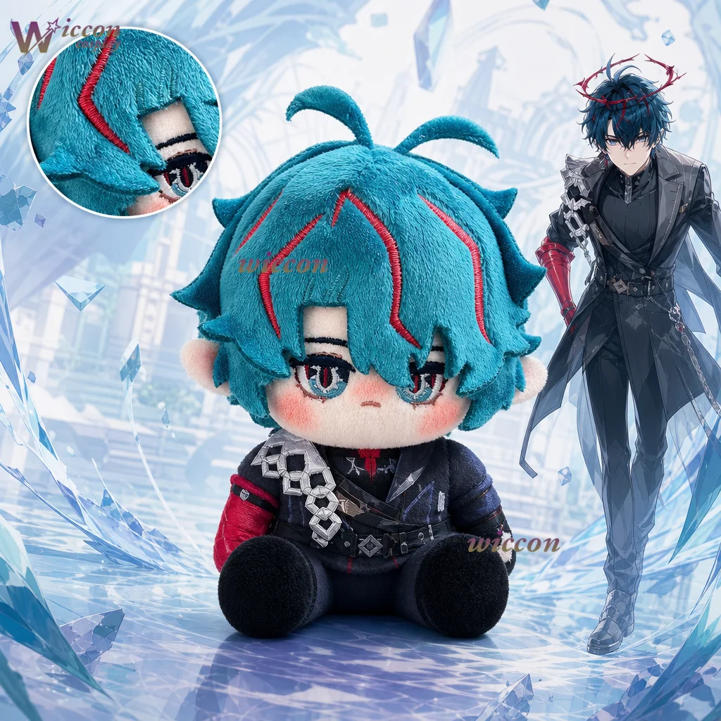 

MoeMimic Anime Arknights: Endfield Camille Plushies Figures Idol Backpack Keychain 10CM Plush Pendant Cute Soft Body Puppet Gift