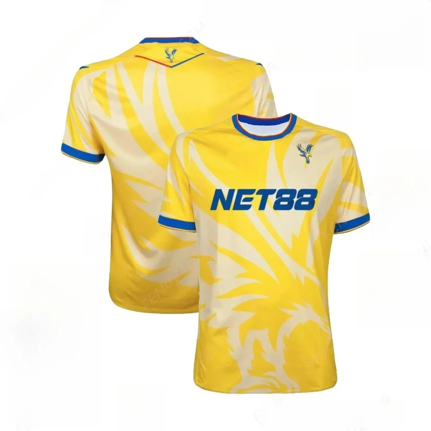 

Crystal Palace 2024-25 Новая летняя коллекция, трикотажные изделия для дома и на выезде, мужская быстросохнущая повседневная одежда, впитывающая пот