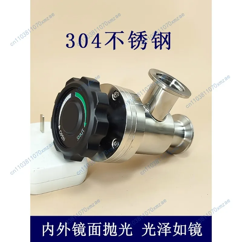 

Высоковакуумный мембранный клапан, ручной угловой клапан GDJ-16, быстрая установка, клапан 25, патрон 40, фитинг для труб 50, нержавеющая сталь 304