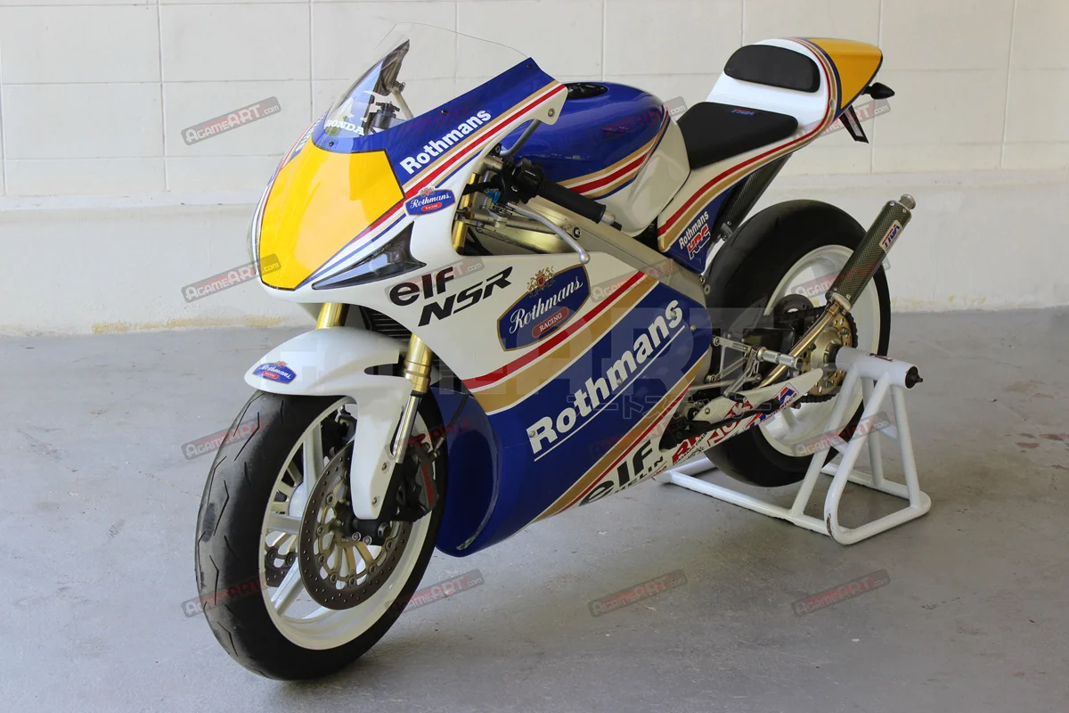 Impermeável Decorativo Impresso Fairing Decal Kit, Acessórios Da Motocicleta, Adesivos para Honda NSR250R, NSR500 SP, Rothmans