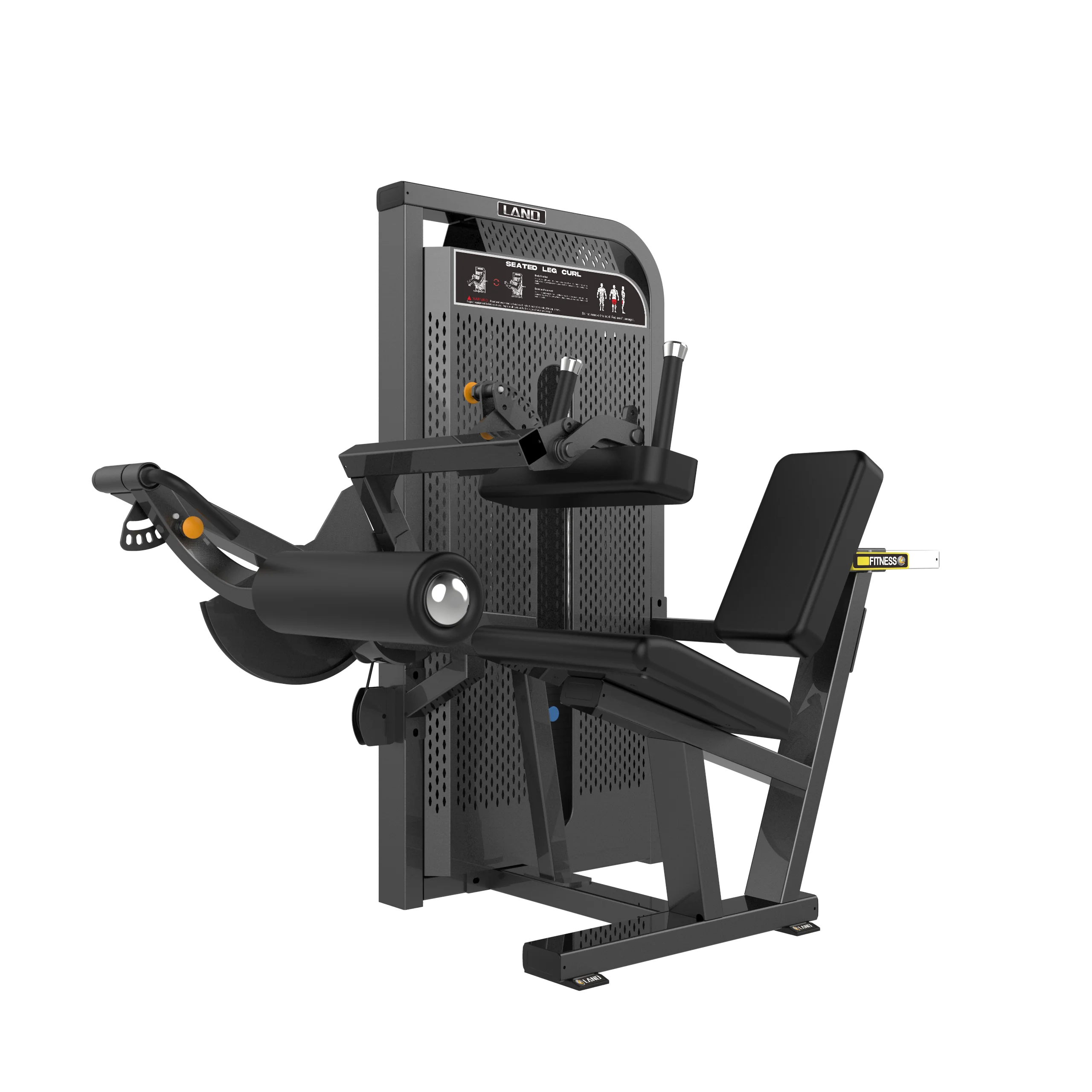 

Gym Equipment Land Gym Machines Strength Training Machine Exercise Muscle Pin Load Seated Leg Curl LDDS-23