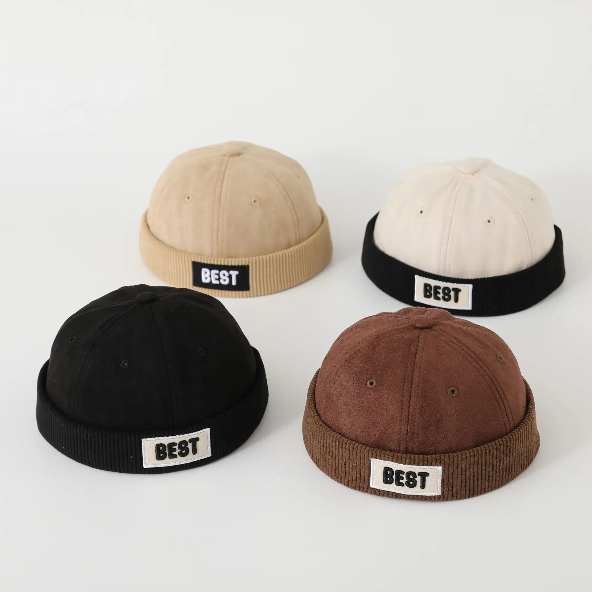 

Детская шапка Docker для мальчиков, шапка без козырька, осенние женские шапки, вельветовые шапки с милыми надписями для ребенка, моряка, дыня, шапки