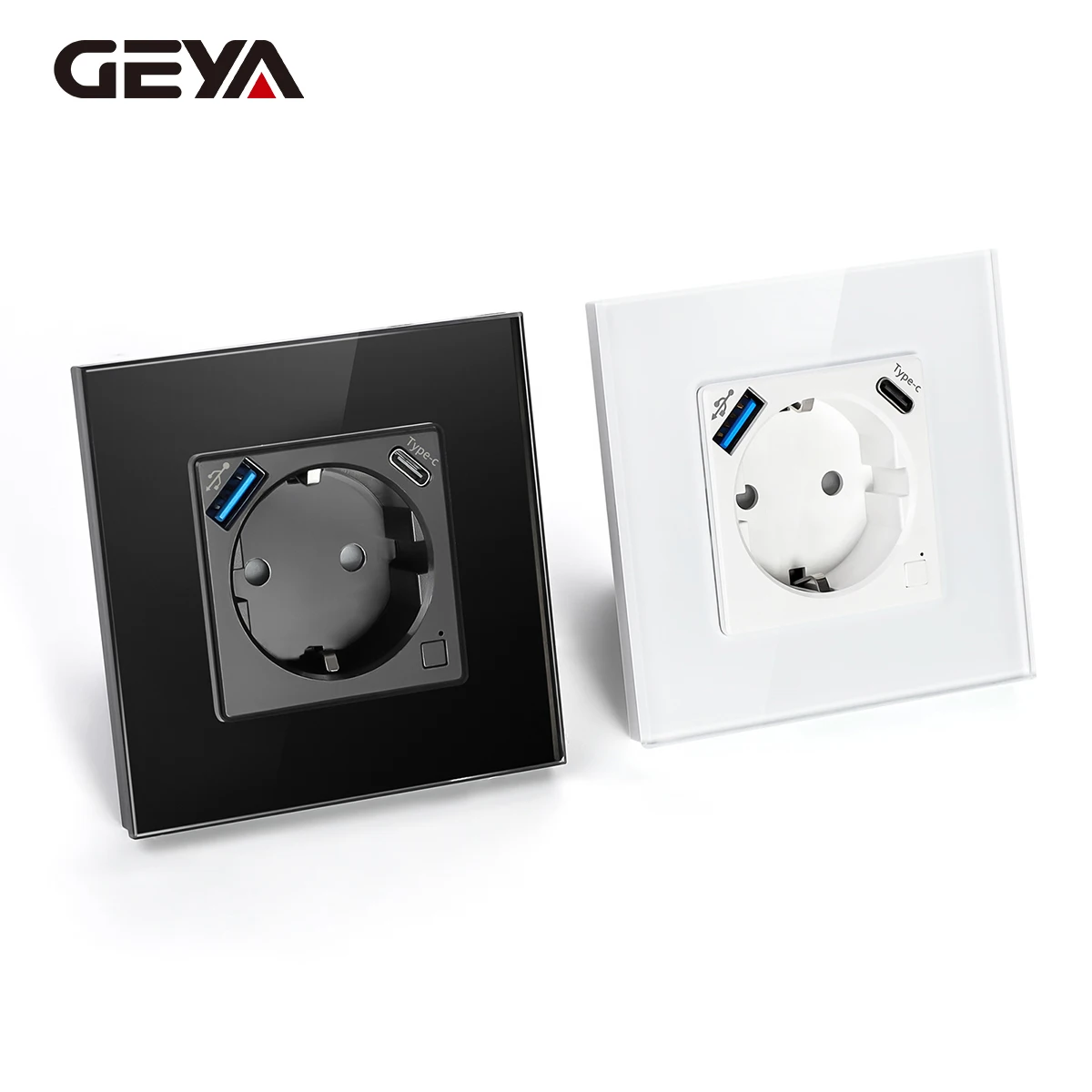 GEYA Wifi EU Socket With 20W Type-C USB Interface Fast Charging Ports Smart Sockets Support Tuya Smart Life Alexa App 16A - view 6