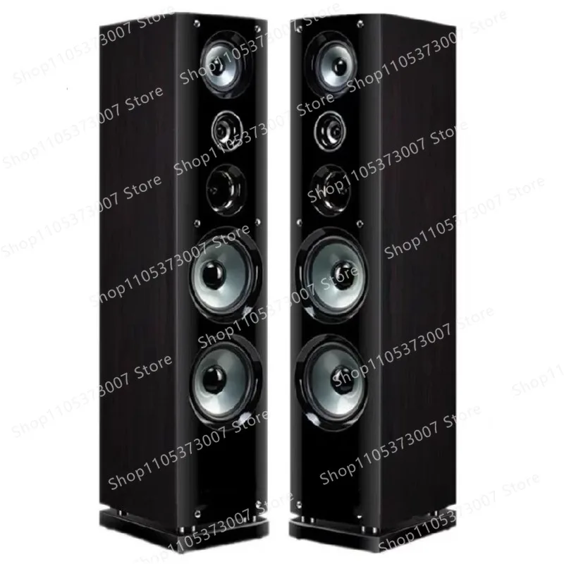 Double 8-inch floor-to-ceiling speakers Passive speakers hifi fever sound quality Super heavy bass vocals Professional audio