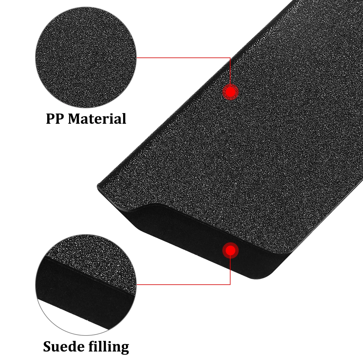 

2 Pieces Chef Guard Felt Lined Protect Blades Integrity Universal Kitchen Sheath Covers Fits 8 Inch Chef Knife 35 5 Inch Fruit