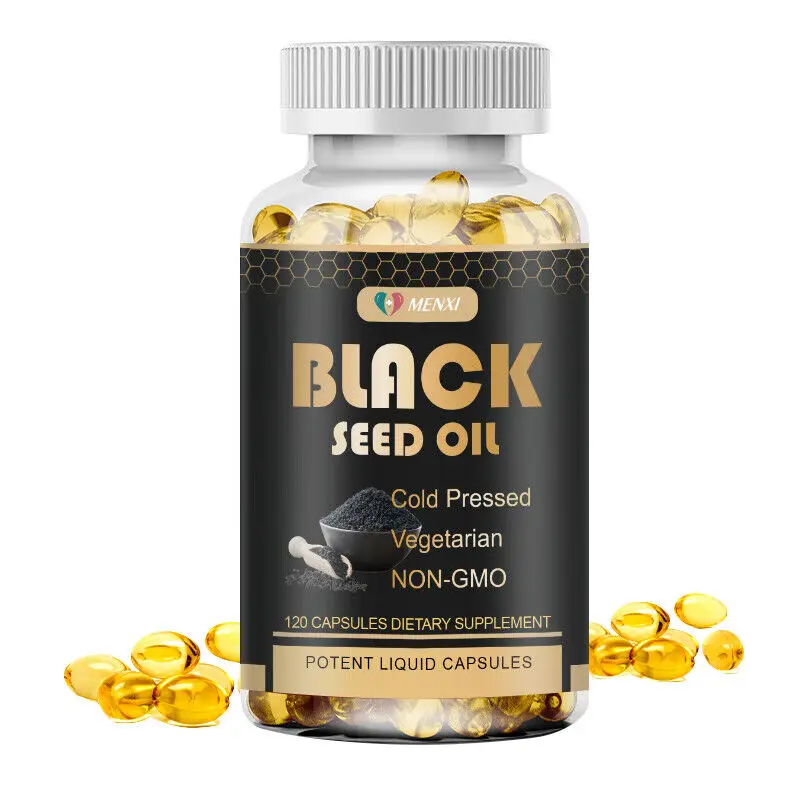 

120pc Black Seed Oil Capsules 1000mg- Support Immune Promotes Healthy Skin & Hair