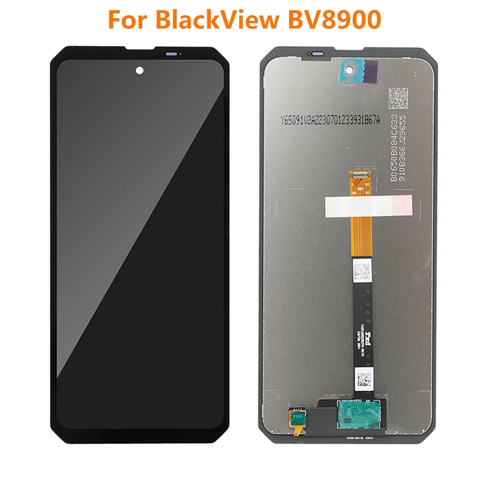 

6.5'' Inch For BlackView BV8900 LCD Display Touch Screen Digitizerr Assembly Panel Replacememt Parts 100% Tested