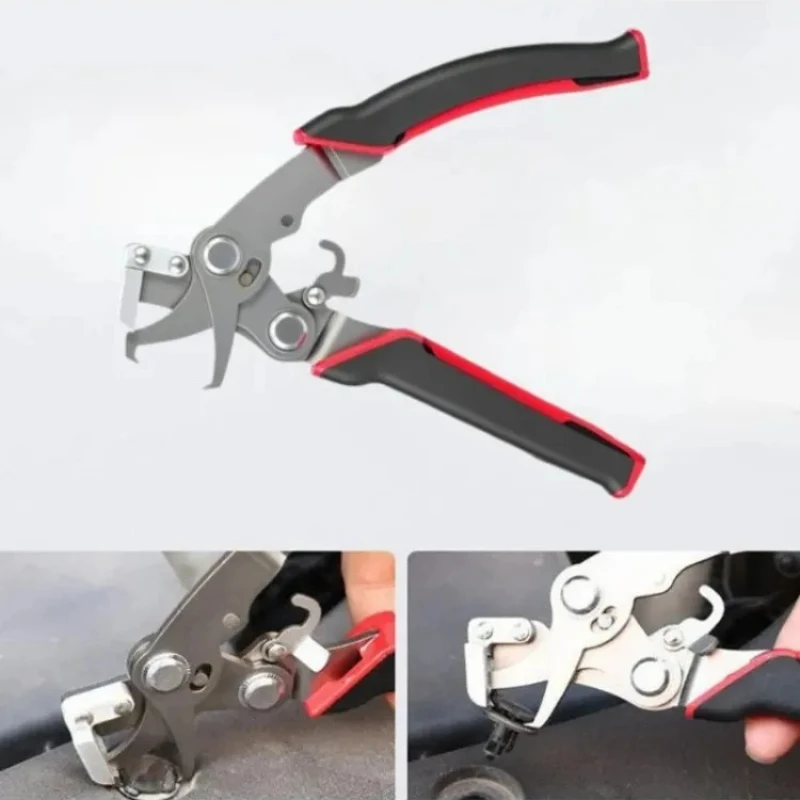 

Car Clip Pliers Stainless Steel Automotive Snap Pliers Fastener Remover Tool Perfect for Mechanics DIY Enthusiasts Garage