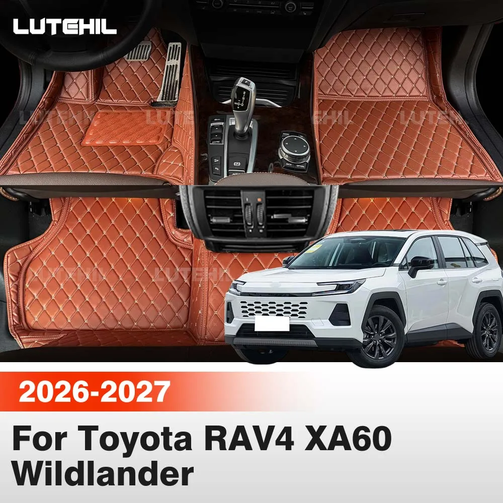 Für Toyota RAV4 XA60 Wildlander Hybrid Nicht-Hybrid 2026 2027 Auto-Fußmatten Teppich-Fußbodenbeläge Innenraum-Schutz Zubehör