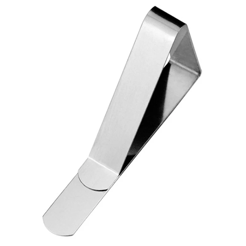 4PCS Stainless Steel Tablecloth Clamps Wedding Promenade Table Cover Holder Clip