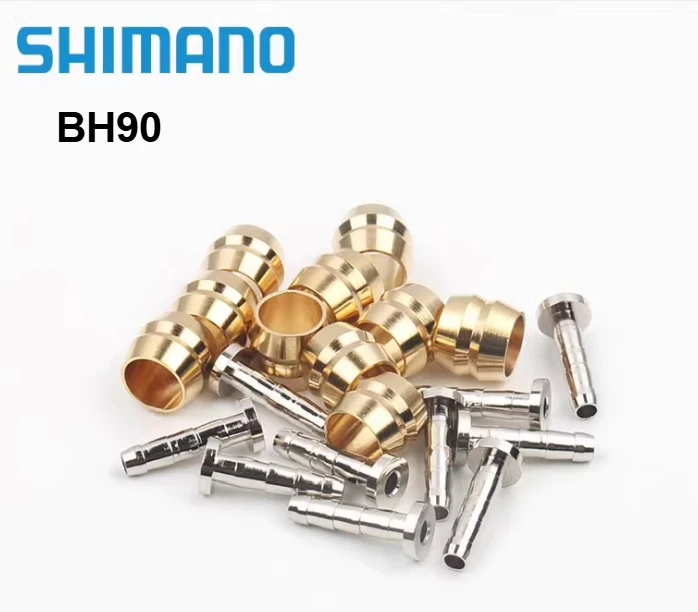 SHIMANO Original freno de aceite cabeza de oliva Pin de aceite para BH90 junta de tubo de aceite de freno de bicicleta adecuada para freno de disco hidráulico Shimano