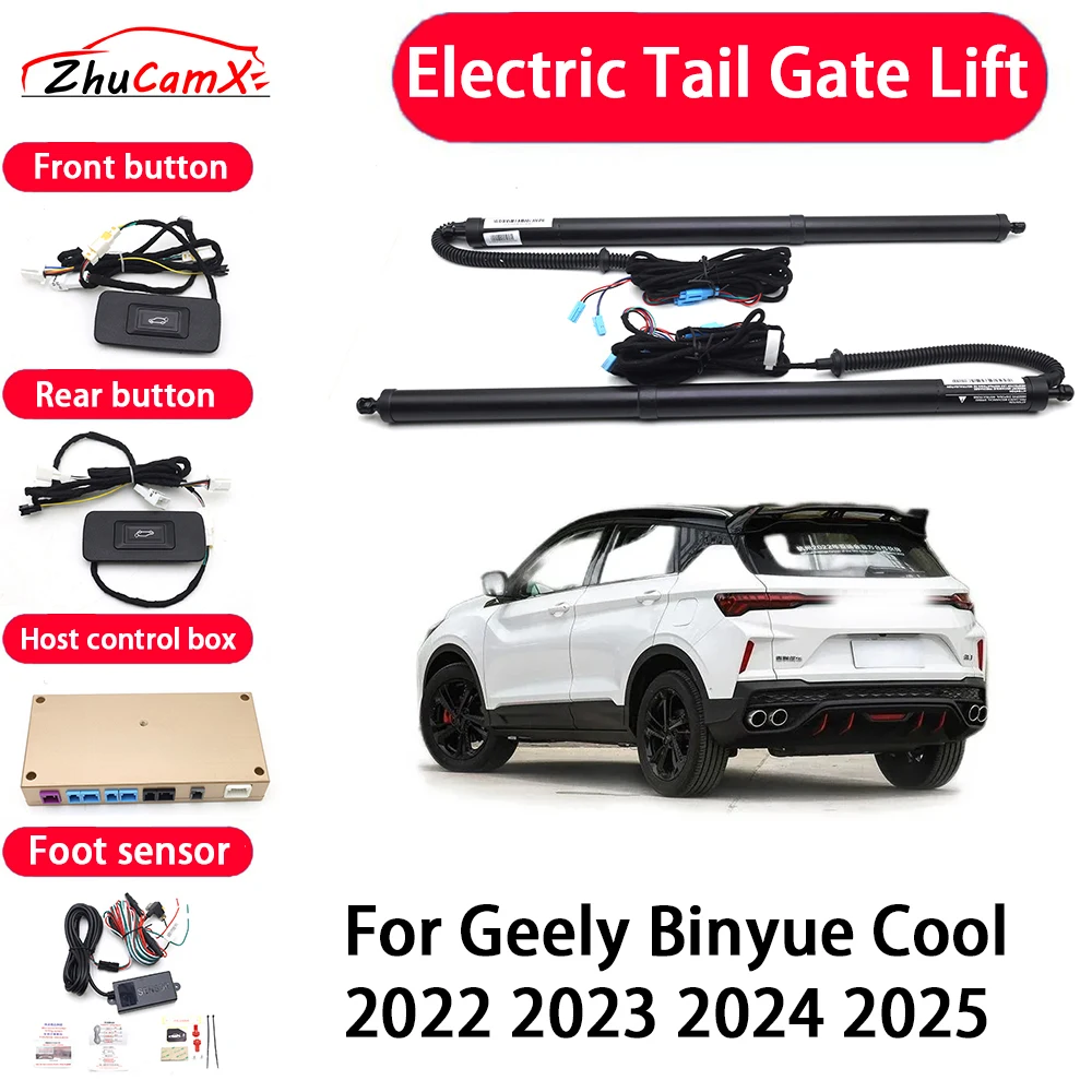 

ZhuCamX Car Automatic Electric Tail Gate Lift Tailgate Assist System for Geely Binyue Cool 2022 2023 2024 2025
