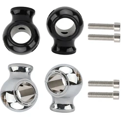 32mm Motorcycle Handlebar Riser Bar Mount Handle Clamp Aluminum for Harley Road Glide Fatboy Dyna